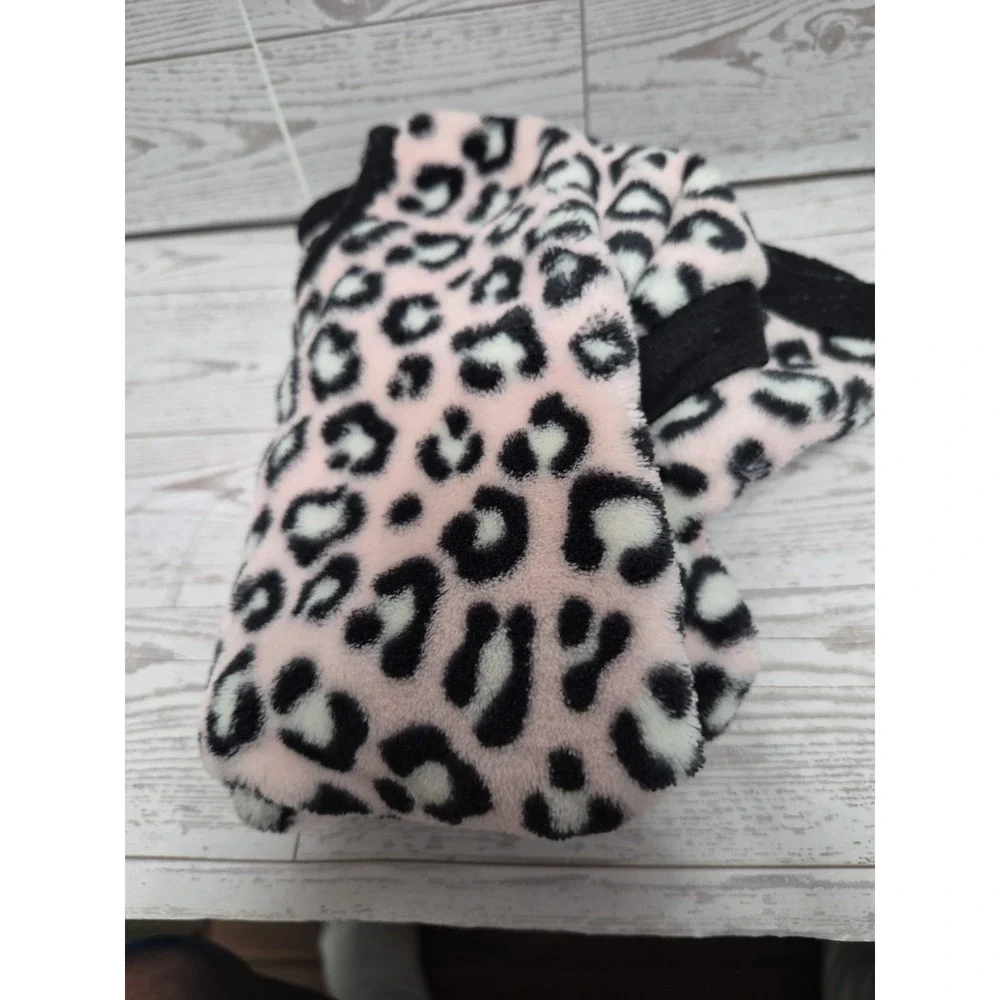 PET POSSE Pink Leopard Dog Pajamas Size Medium
